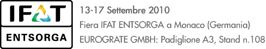 Eurograte alla fiera IFAT Entsorga