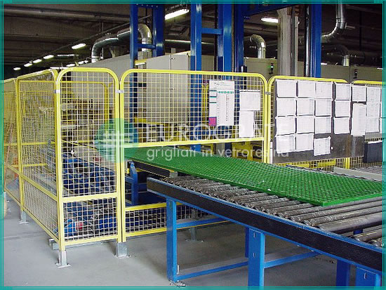 produzione di parapetti di sicurezza