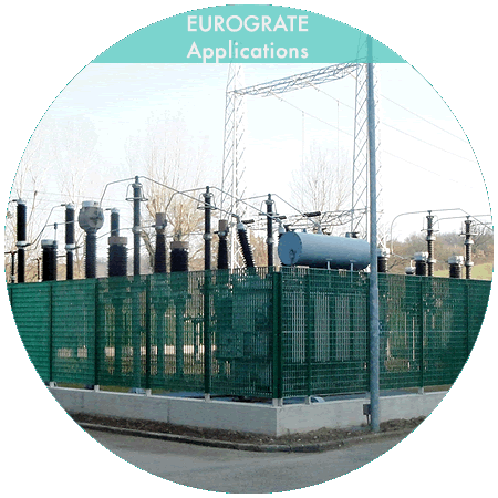 industrial fencing for the safety of power plants