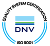 Ticomm &amp; Promaco quality certification; ISO 9001 DNV