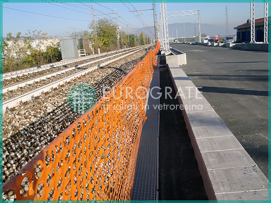 recinzioni, copri cuniculi, caditoie e pozzetti per il settore ferroviario